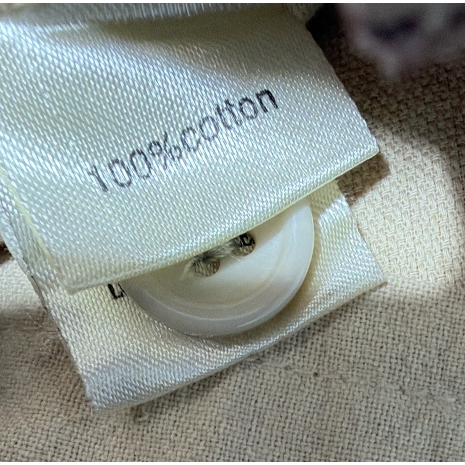 Dylan Beige Drawstring Embroidered Pants Women's Size 10