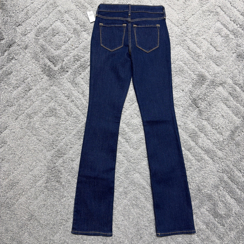 New Old Navy Jeans Women's 00 WOW Bootcut Mid Rise Stretch Denim 25x32