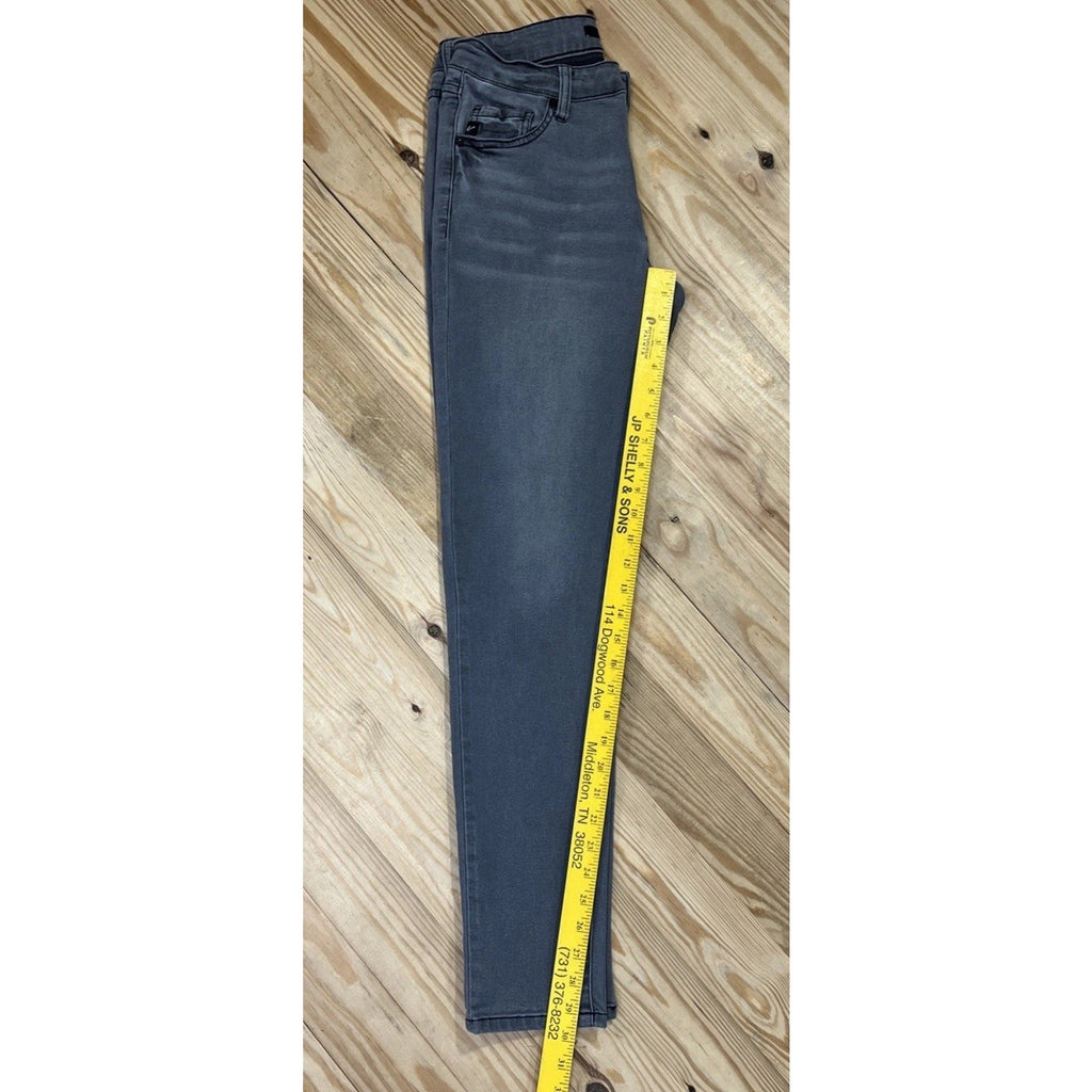 KanCan Gray Mid-Rise Classic Skinny Jeans Size 9/28