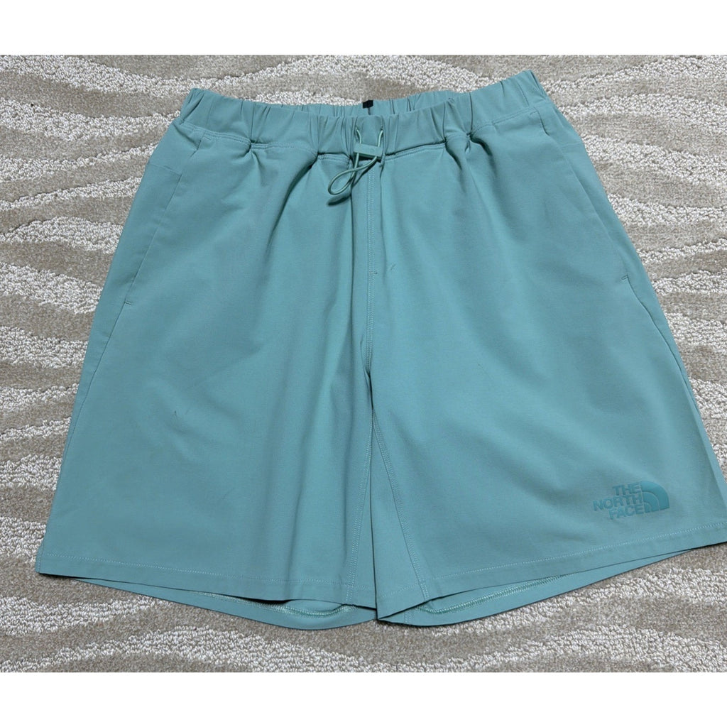 THE NORTH FACE Wasabi Aqua Green Exploration Arque Shorts Mens Small