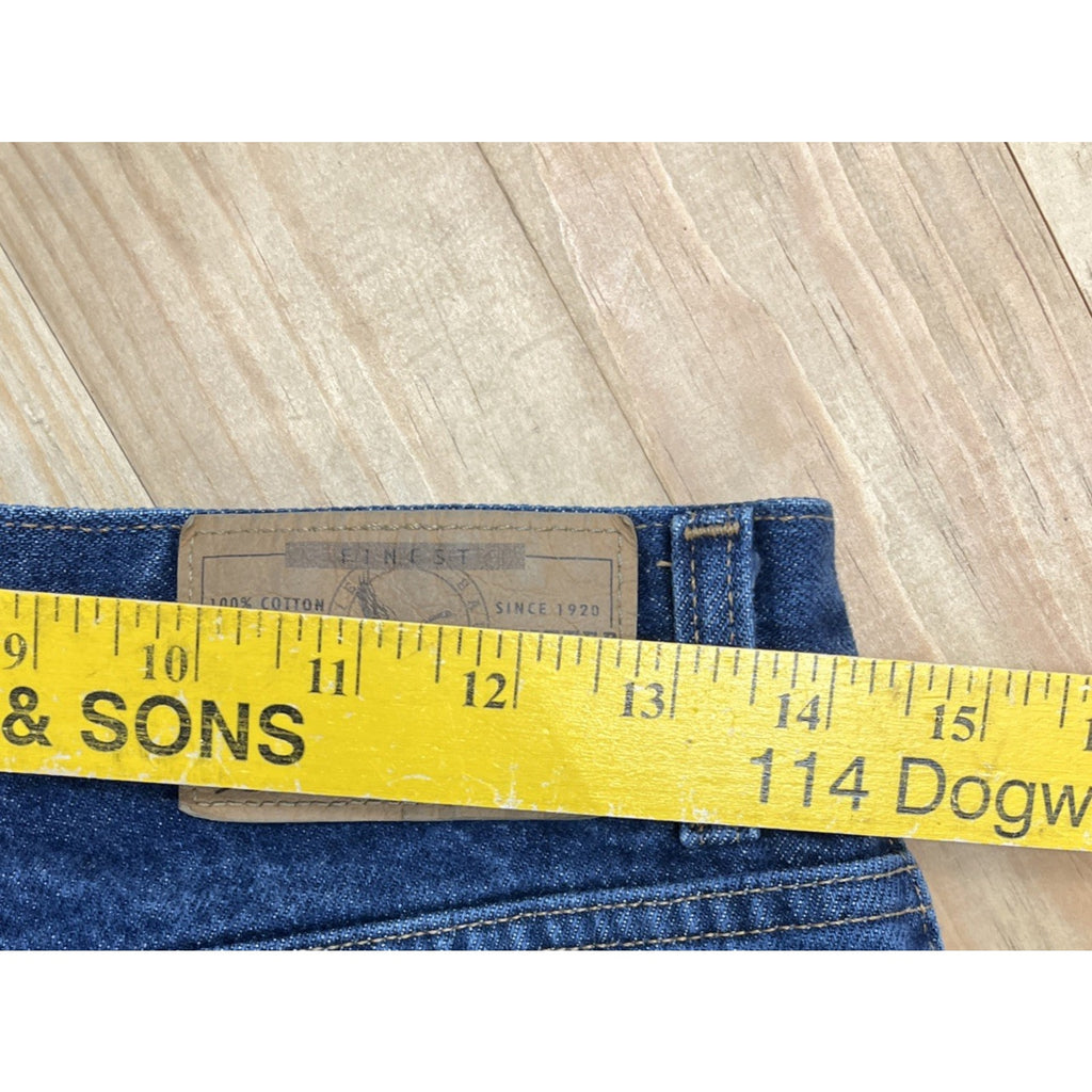 Eddie Bauer Women's Tapered High Waist Dark Wash Denim Mom Jeans - Size 8