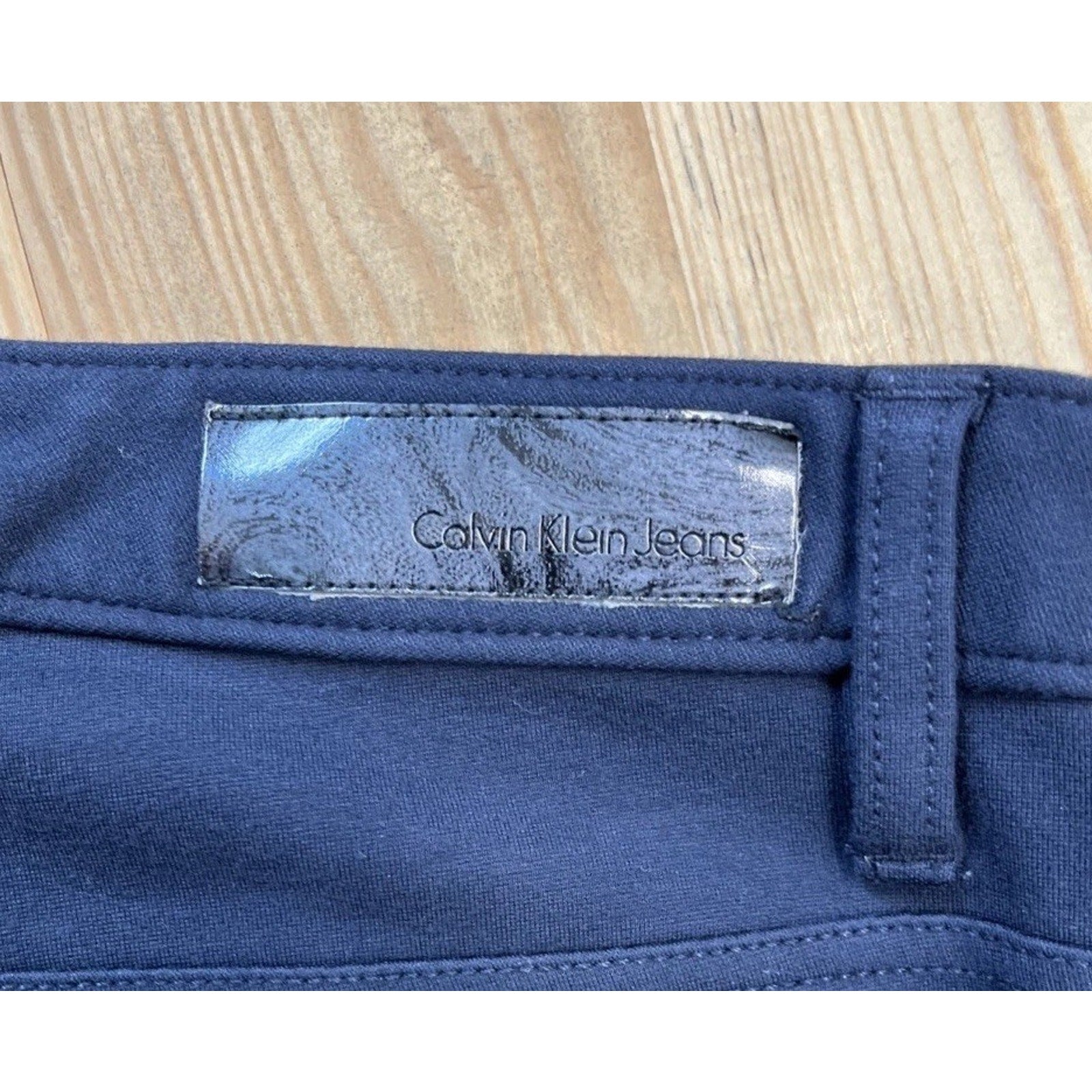 Women’s 12 Pant's Calvin Klein Super Soft Navy Blue Pockets