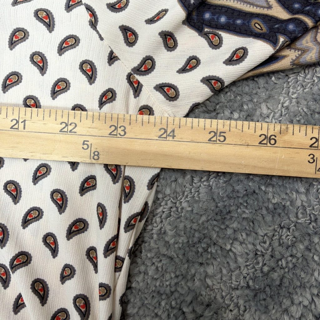 Women’s HONEYME CURVY Blouse Size XXL lightweight Paisley Tunic Top Boho Hippie