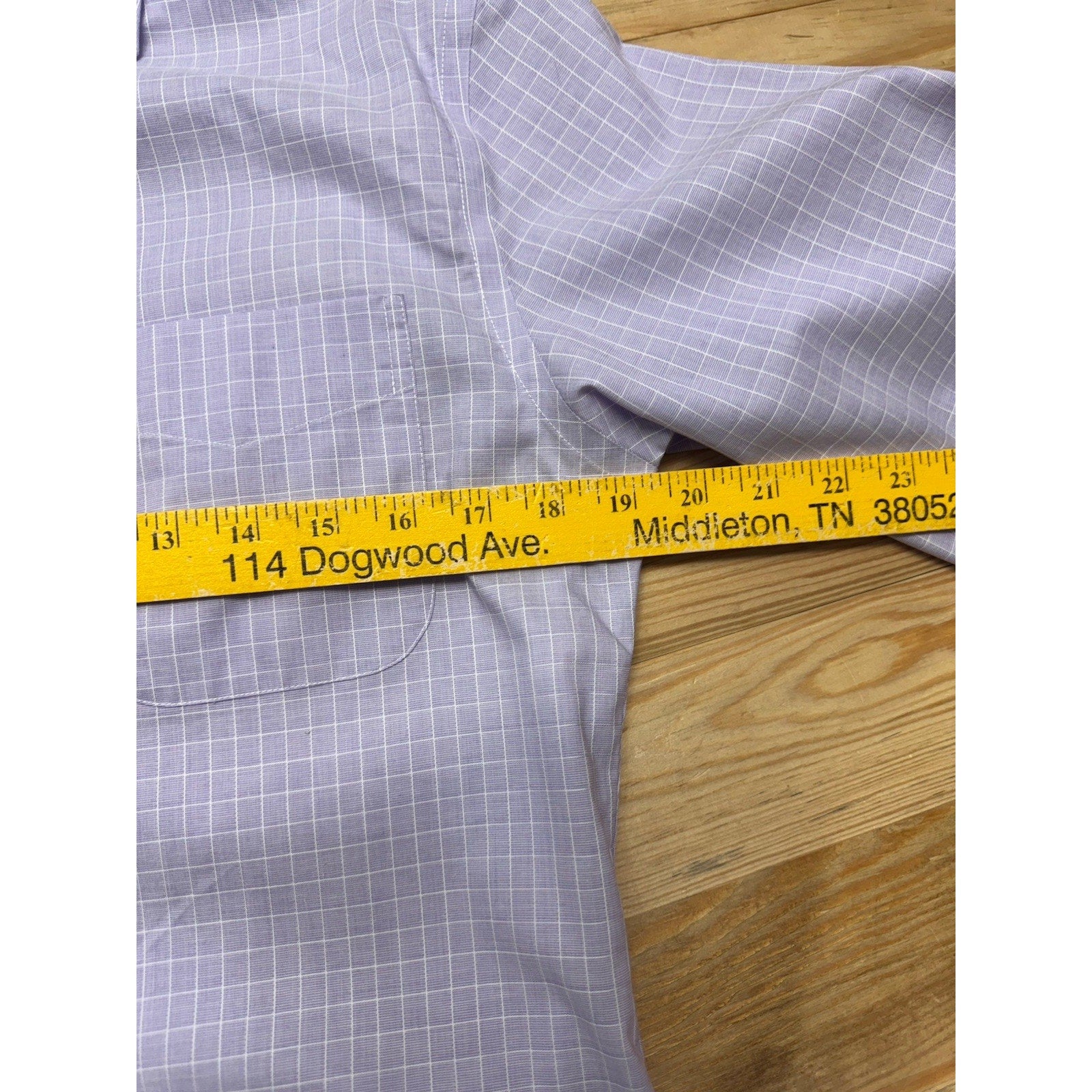 Polo Ralph Lauren Slim Fit Purple Button Down Shirt Size 15 32/33