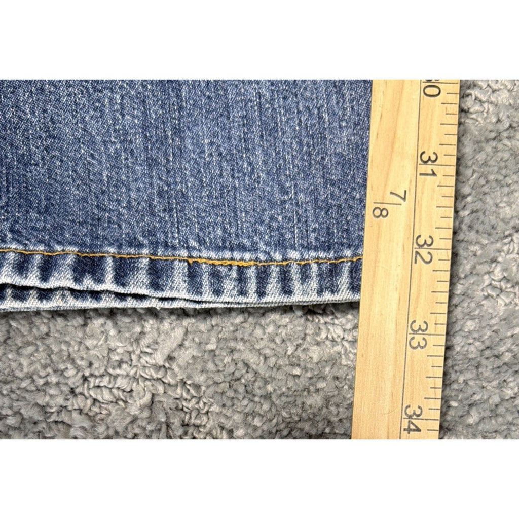 Vintage Abercrombie & Fitch Jeans Mens 32 Button Fly Wide Leg Baggy Y2K Made USA