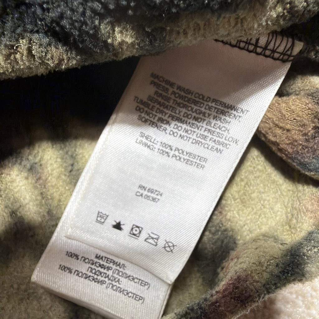 Columbia PHG Camo Jacket Men’s Medium Hunting Fleece Lined Breakup Country