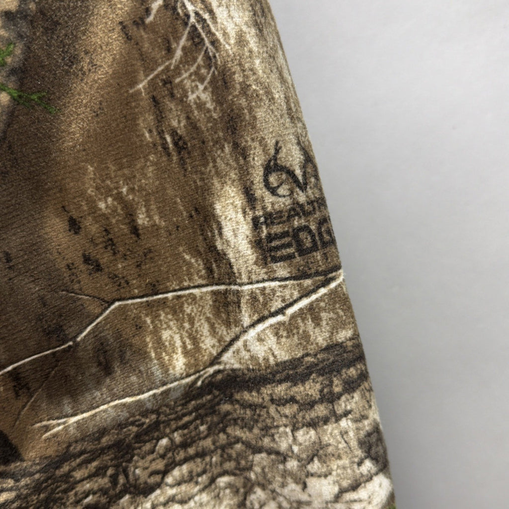 Jacket Mens Real Tree L Edge Scent Factor Camo Hunting Outdoor Gear Full Zip