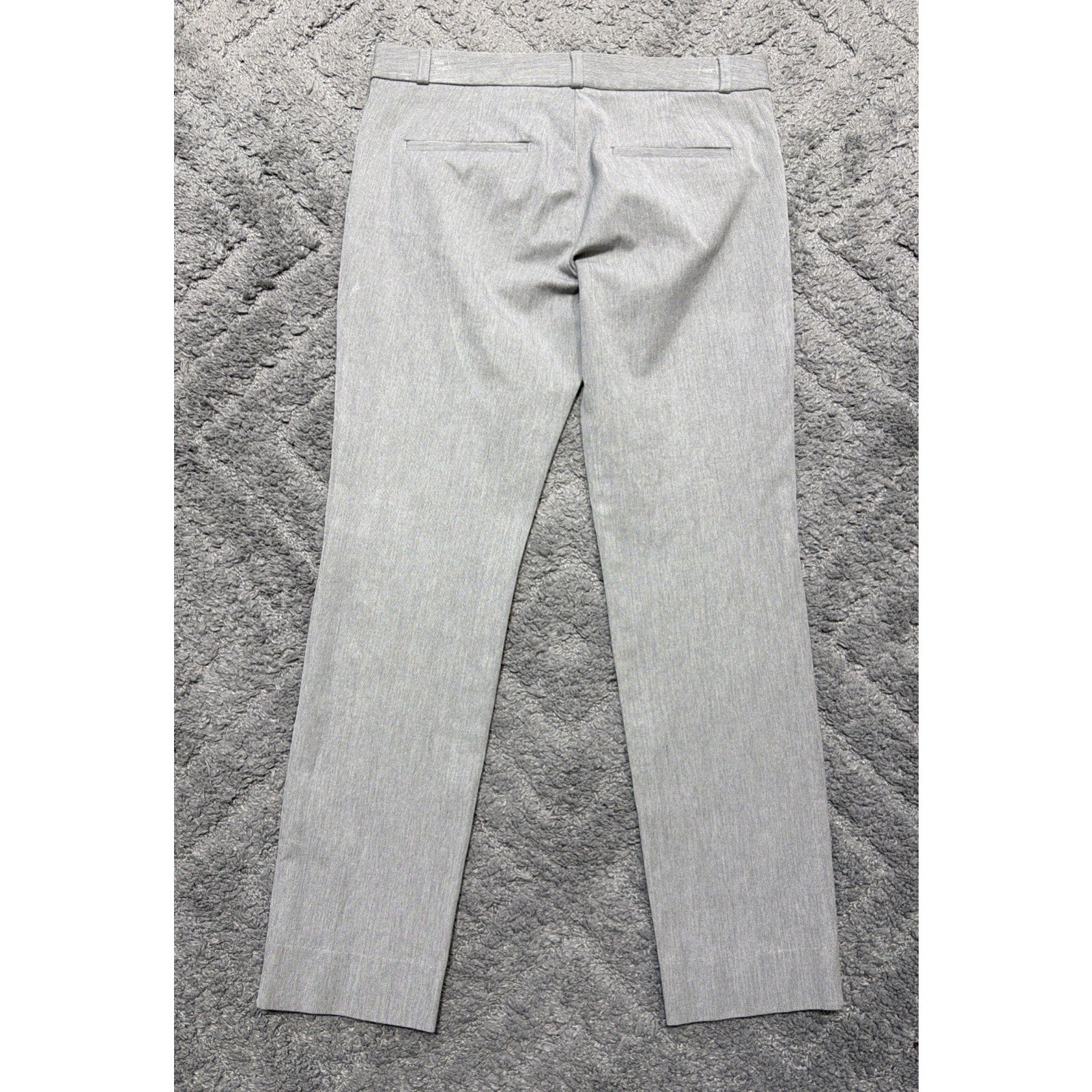 Banana Republic Sloan Pants Womens 4 Rayon Blend Gray Career 30x27