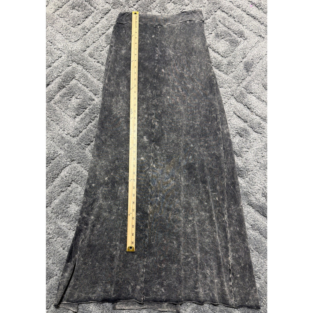 Tribe Kelley Womens Mineral Wash Maxi Skirt Size Medium Made In USA