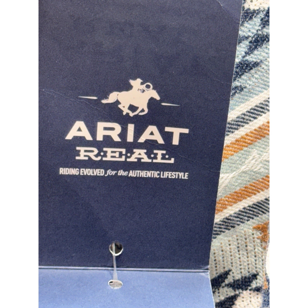 Ariat Real Creekside Pearl Snap Long Sleeve Shirt Women’s XS aztec western NWT