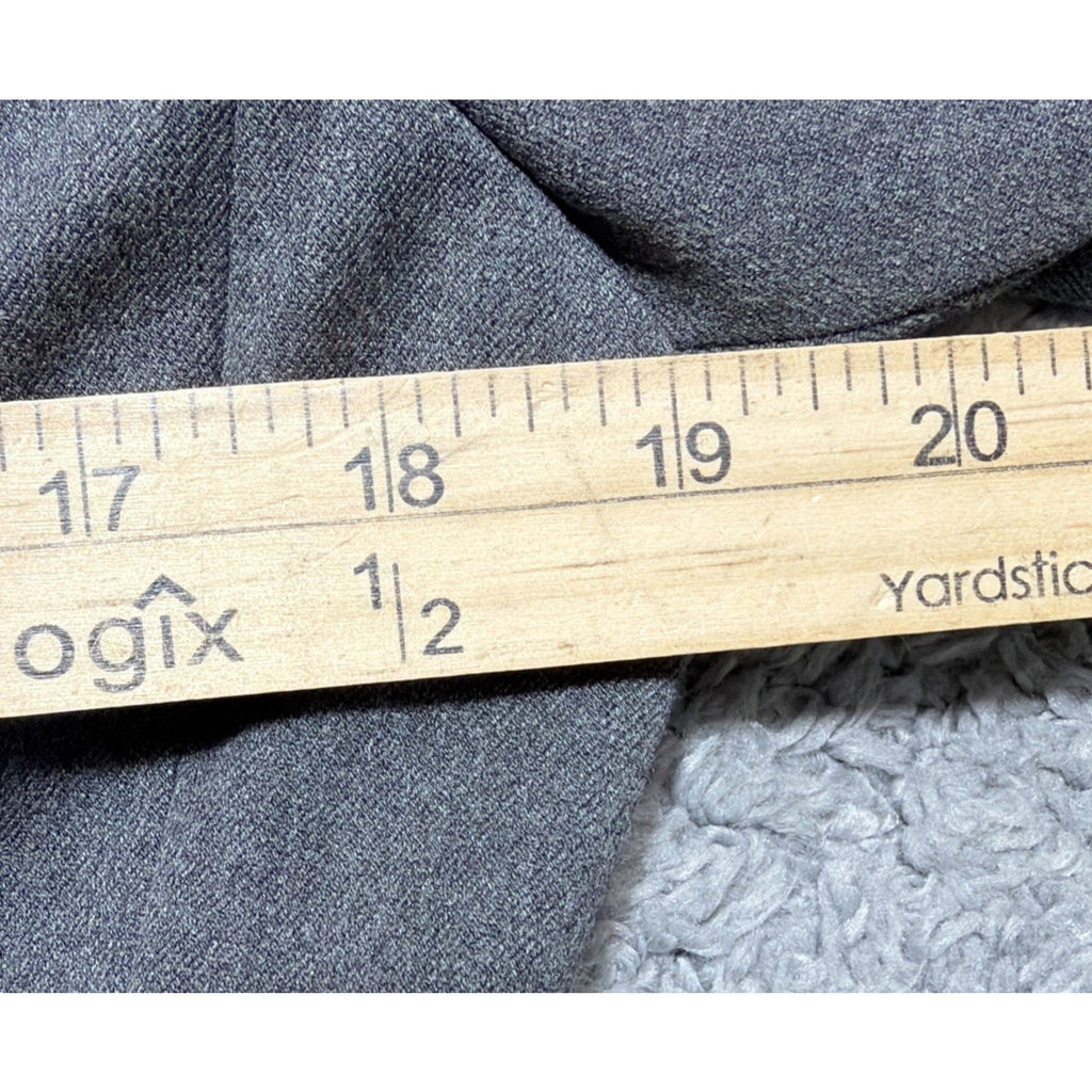 Express Women’s Gray One Button Blazer Jacket Size 8 Career Office Stretch