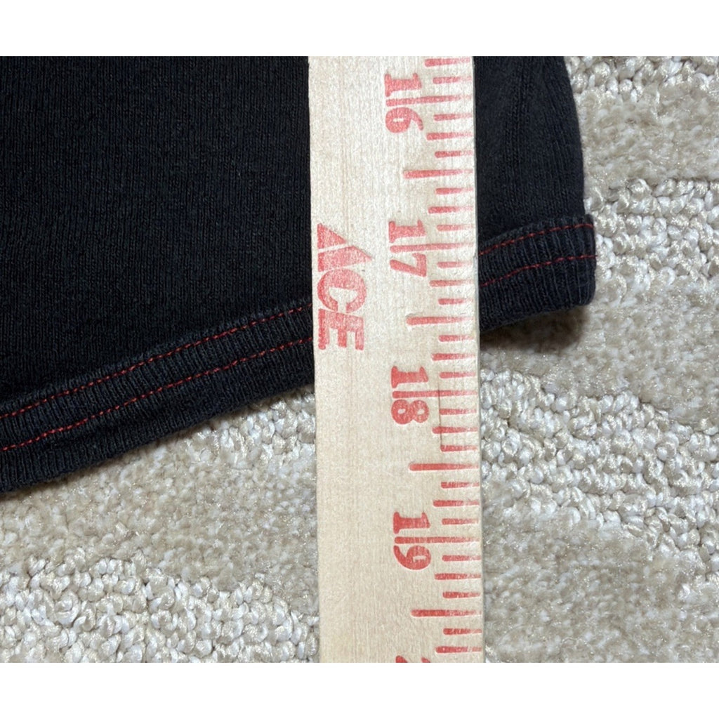 Y2K HARLEY DAVIDSON CROPPED TAK TOP WITH BUTTONS M Columbus Ohio Made In USA