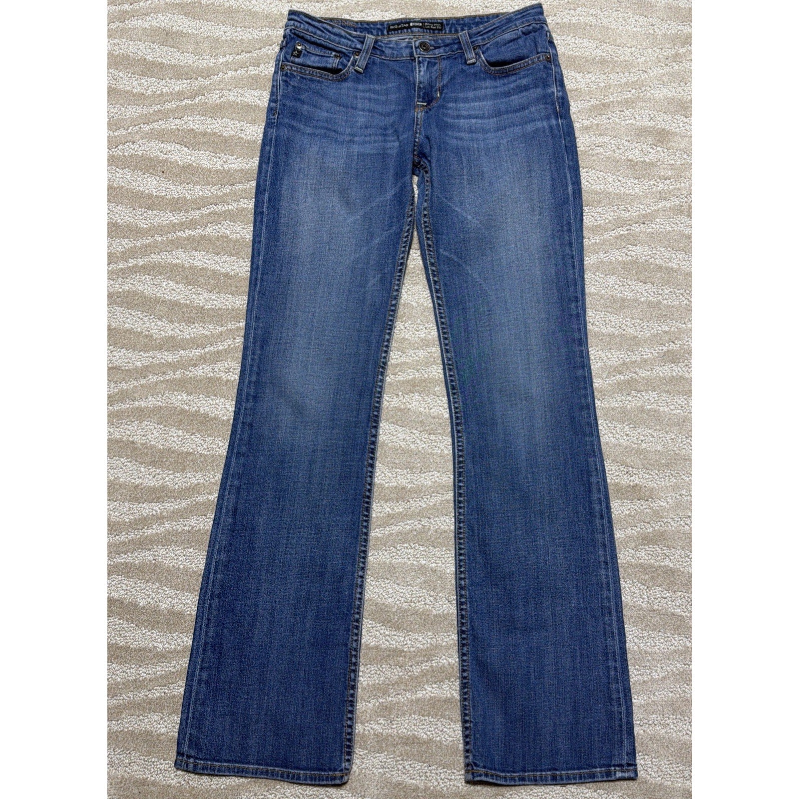 Big Star Jeans Y2K Womens 28 L Remy Boot Bootcut Low-Rise Denim Stretch 28x32