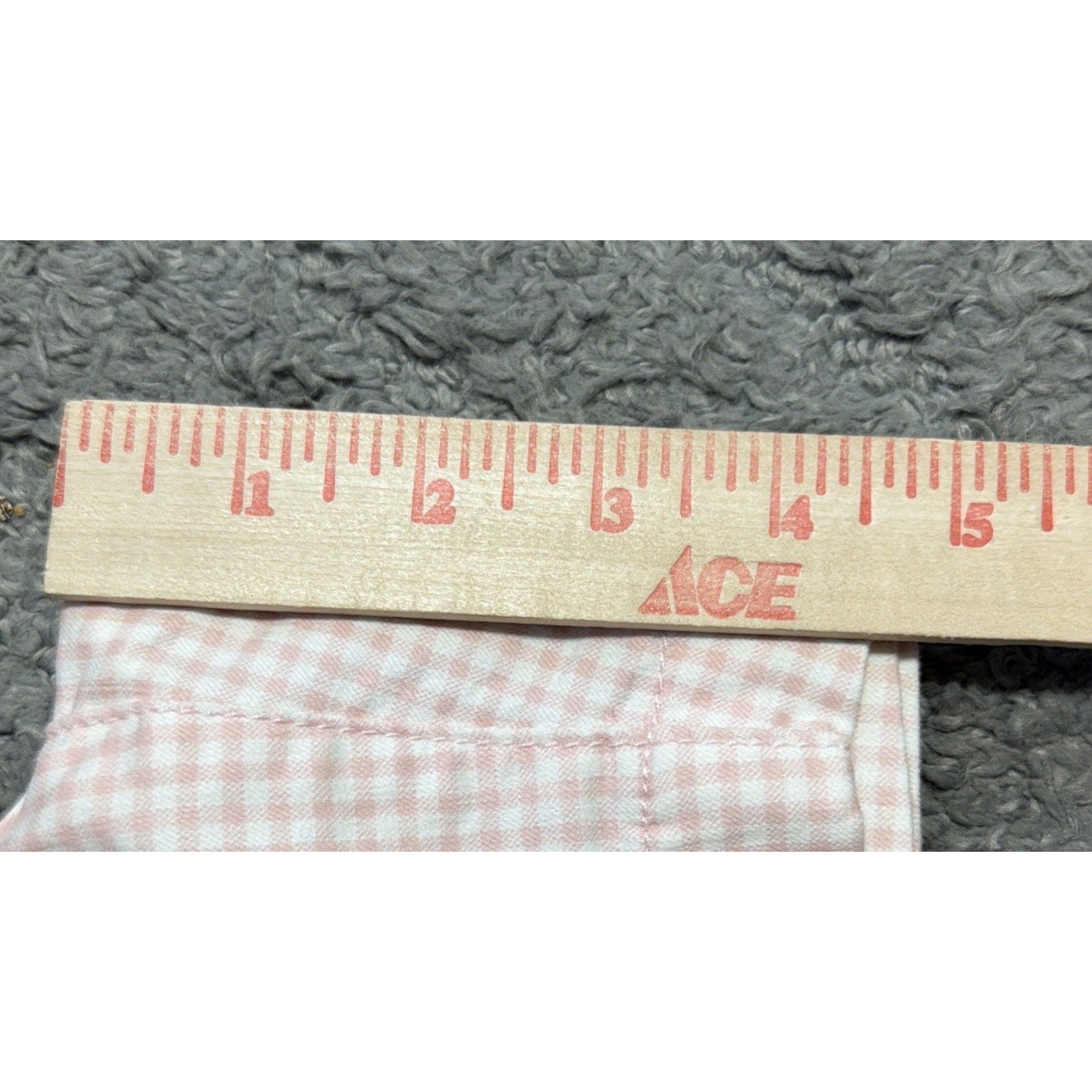Womens Artisan NY Pink White Seersucker Shorts Size 12