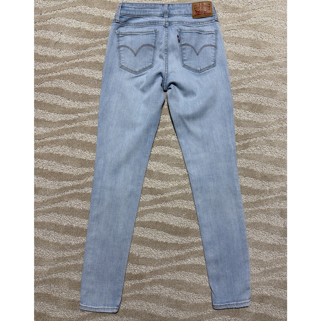 Levi's 711 Skinny Jeans Womens Light Wash Size 25