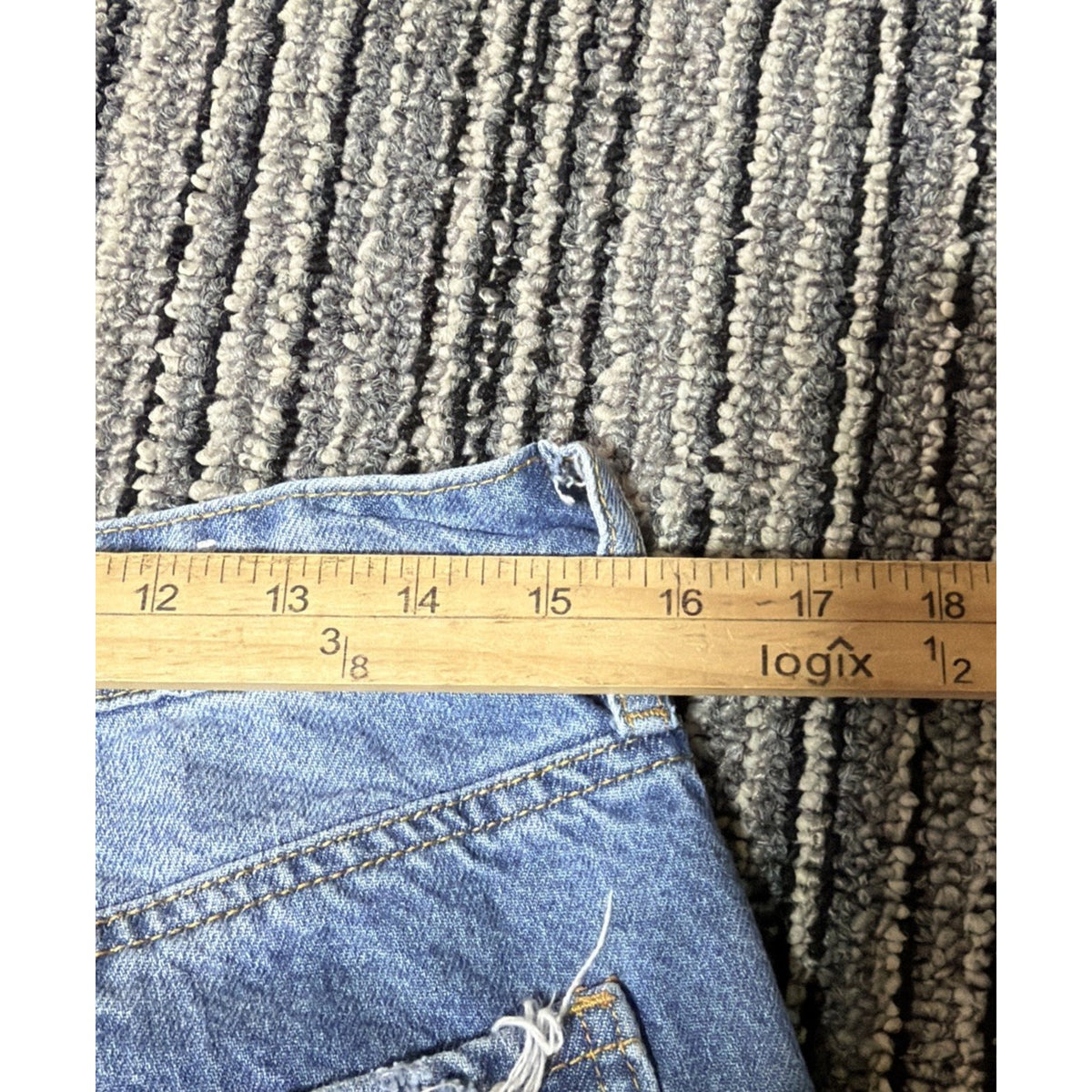 Rue 21 Mom Jeans Women 10 High Rise Straight Leg Relaxed Distressed