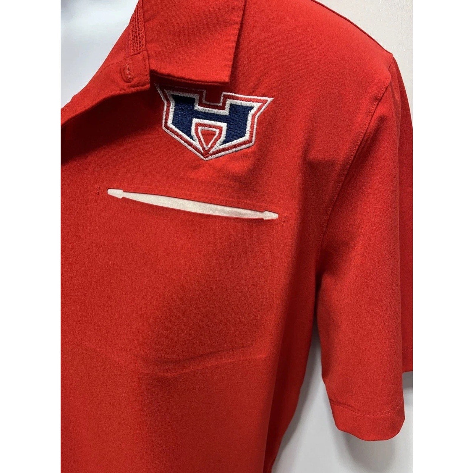 Houston Cougars Nike Dri Fit Campus S/S Polo Shirt (Men's Large) Red