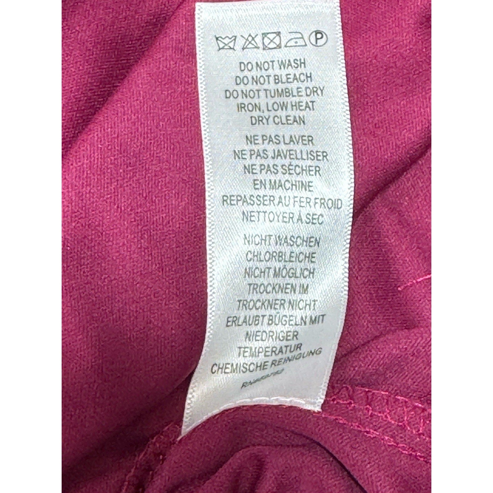 NWT By Adrianna Papell Draped Lace Shoulder Dress/Gown Pomegranate Size 10