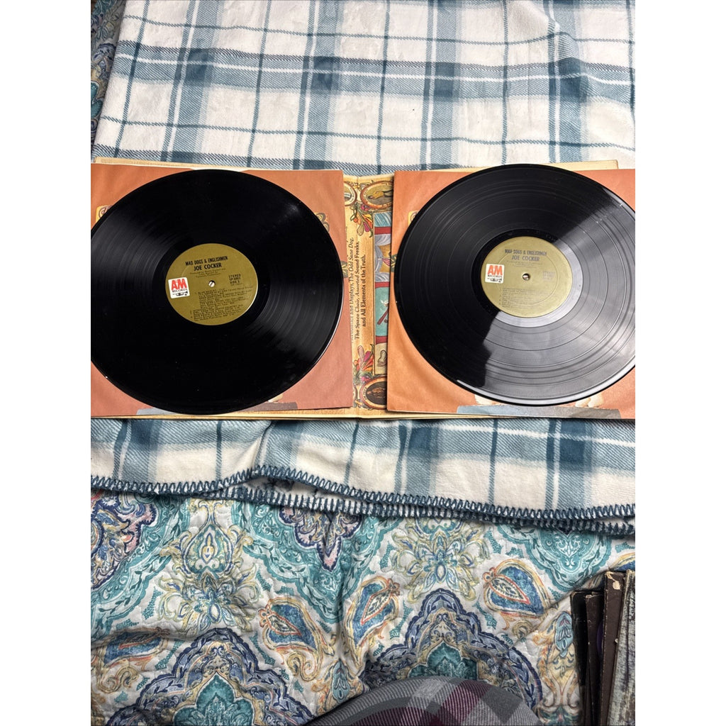 Joe Cocker Mad Dogs & Englishmen A&M Records Double Vinyl LP Excellent. 1970