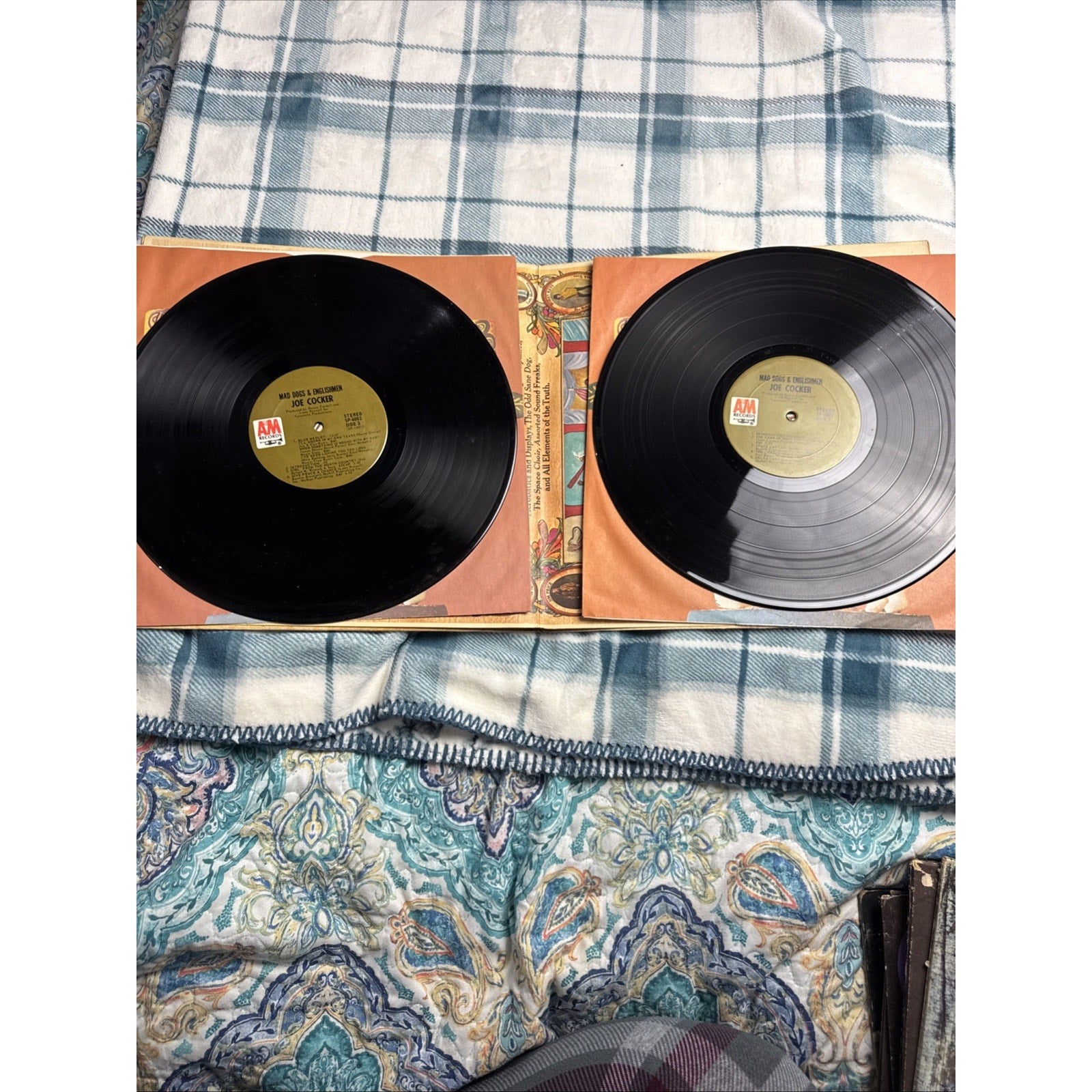 Joe Cocker Mad Dogs & Englishmen A&M Records Double Vinyl LP Excellent. 1970