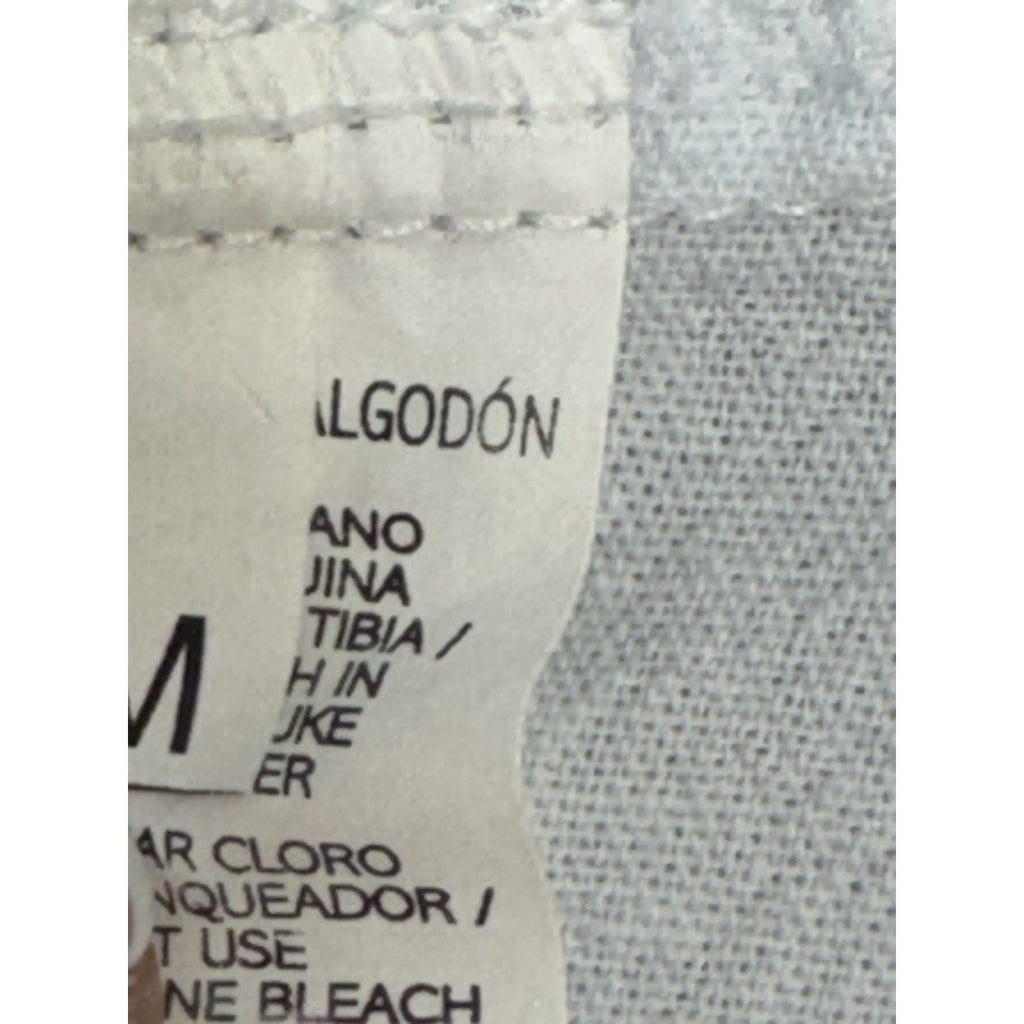 Vintage 90’s Cancun Zip Jacket Hoodie Cancun Mexico Unisex Sz M Cotton White