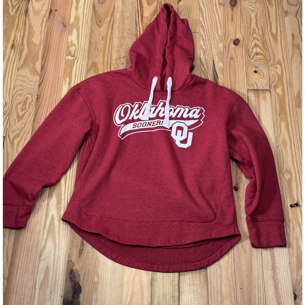 Fanatics OKLAHOMA Hoodie/Pullover-Cardinal-Small-Excellent Condition