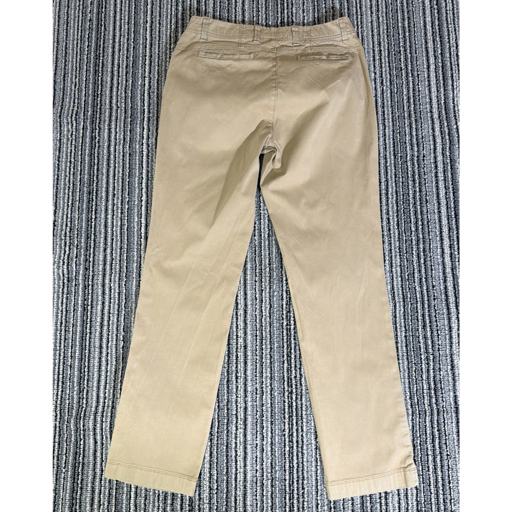Orvis Women’s Size 10 Khaki Cotton Stretch Straight Leg Chino Pants