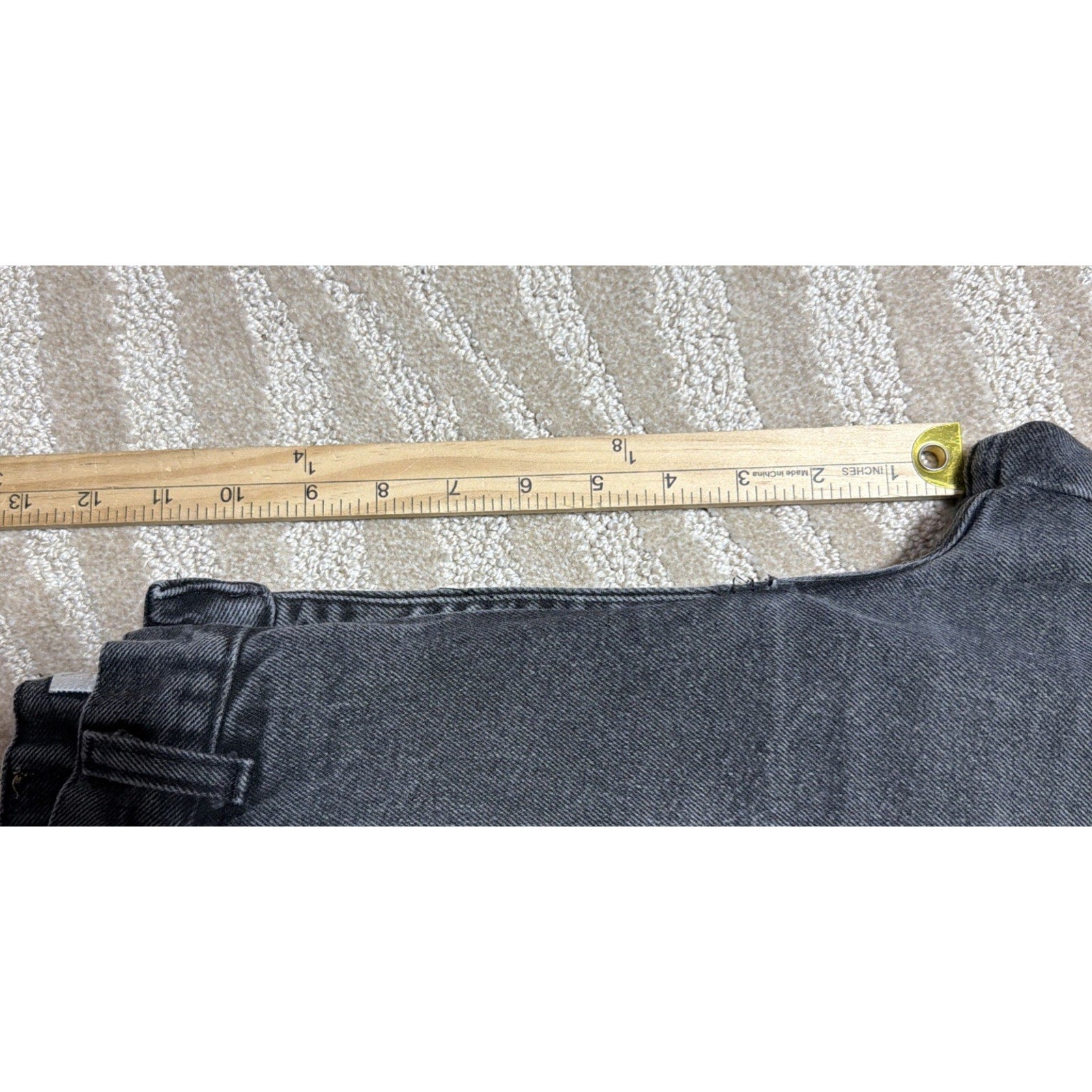 Moda International Vtg 90s High Rise The London Jean size 6 26x31 Made In USA
