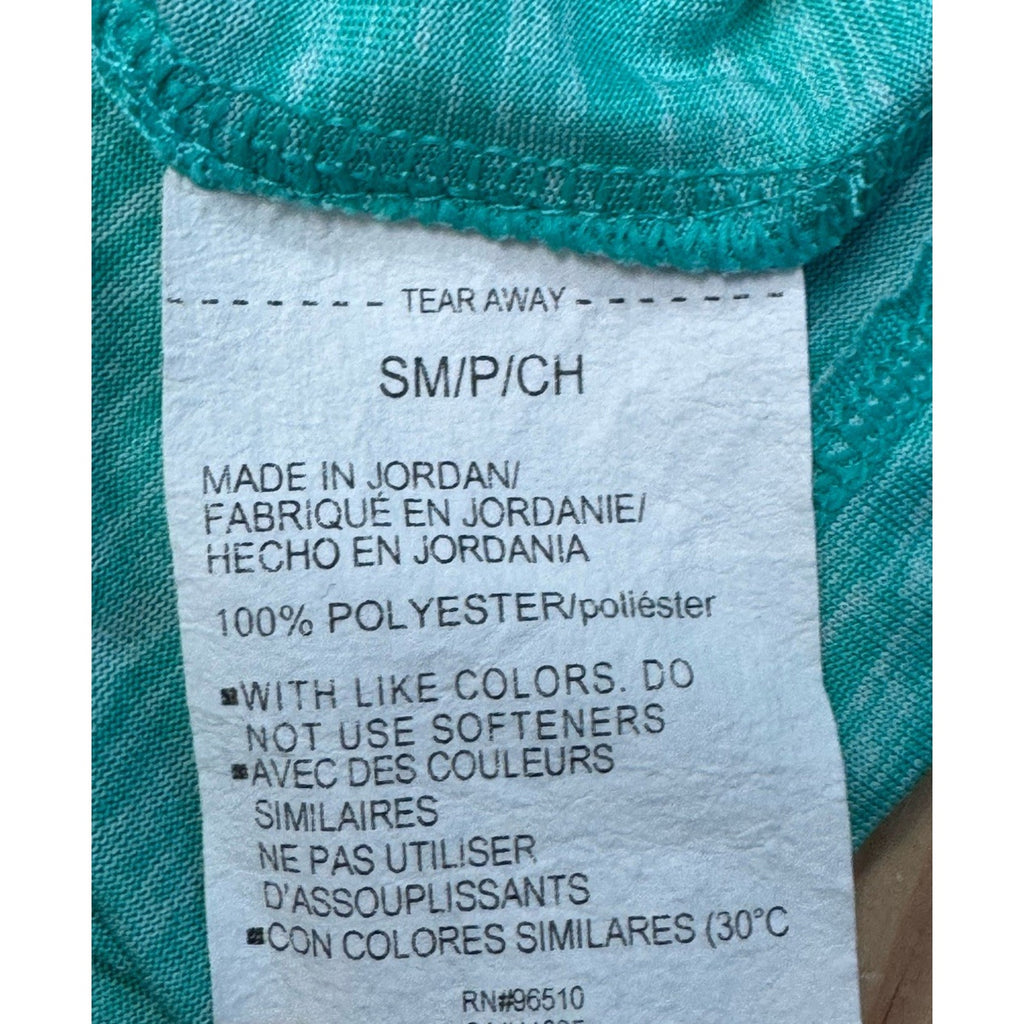 Under Armour Heatgear V-Neck Heather Green Short Sleeve T-Shirt Women’s Size S