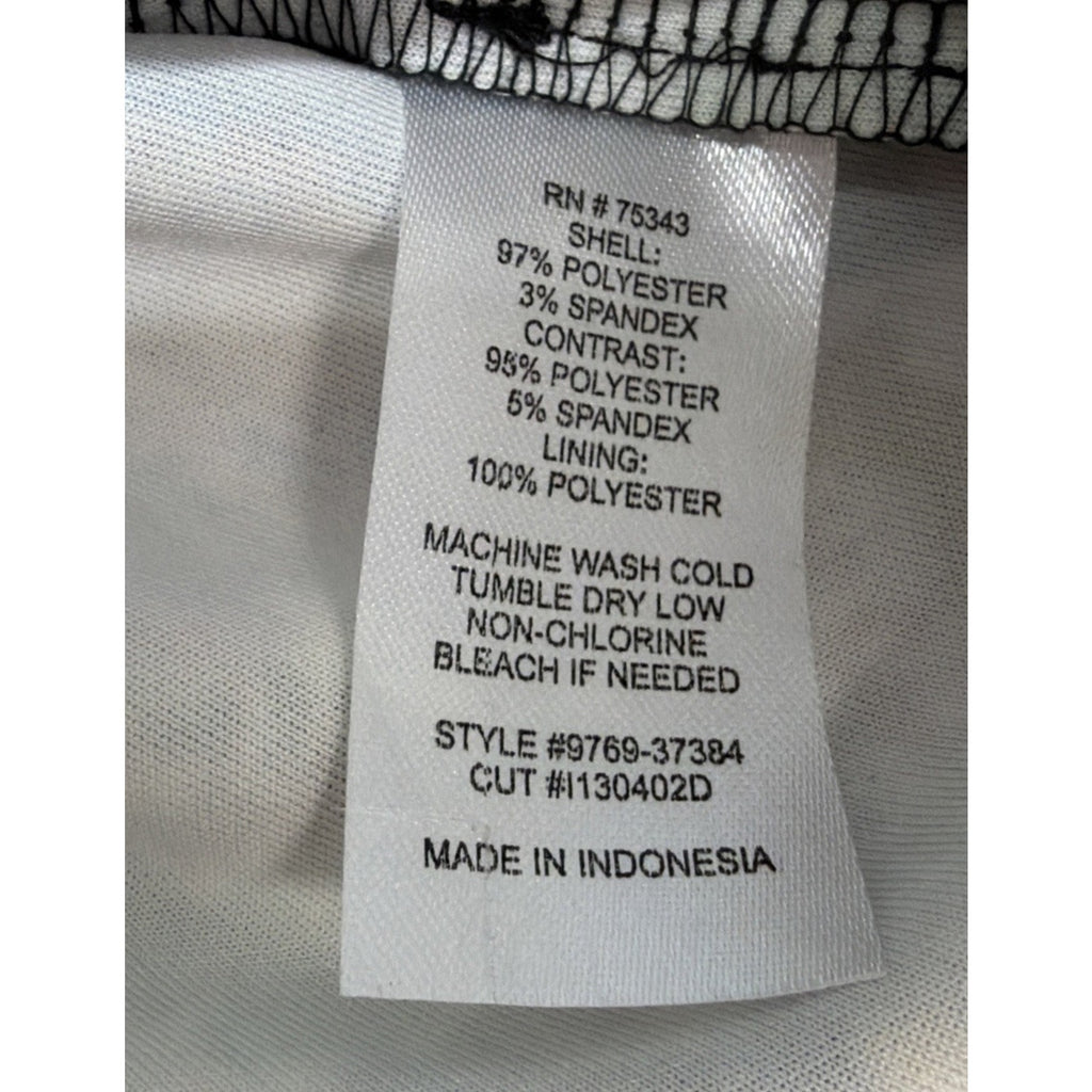 Cynthia Rowley Womens Abstract Watercolor Floral Zip Up Sheath Dress Size 14 New