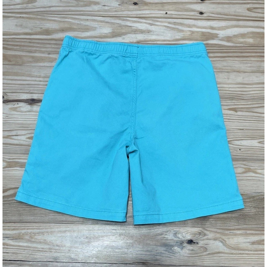 Boys Crown & Ivy Motion Flex Shorts Size L Blue Adjustable Waist