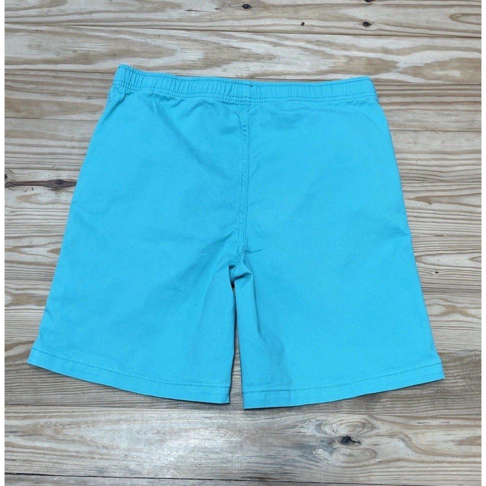 Boys Crown & Ivy Motion Flex Shorts Size L Blue Adjustable Waist