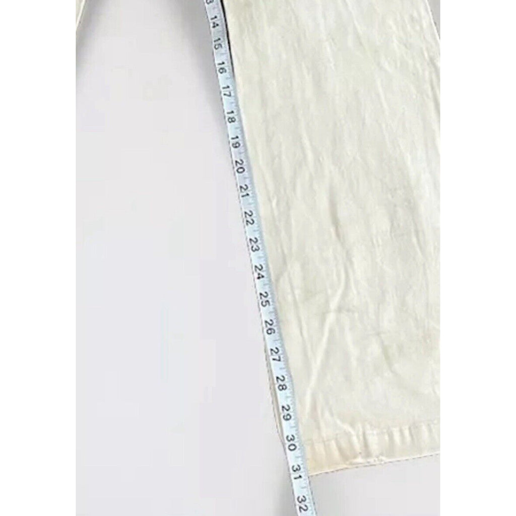 Arizona Women Tan Flat Front Medium Wash Bootcut Pants Size 3L