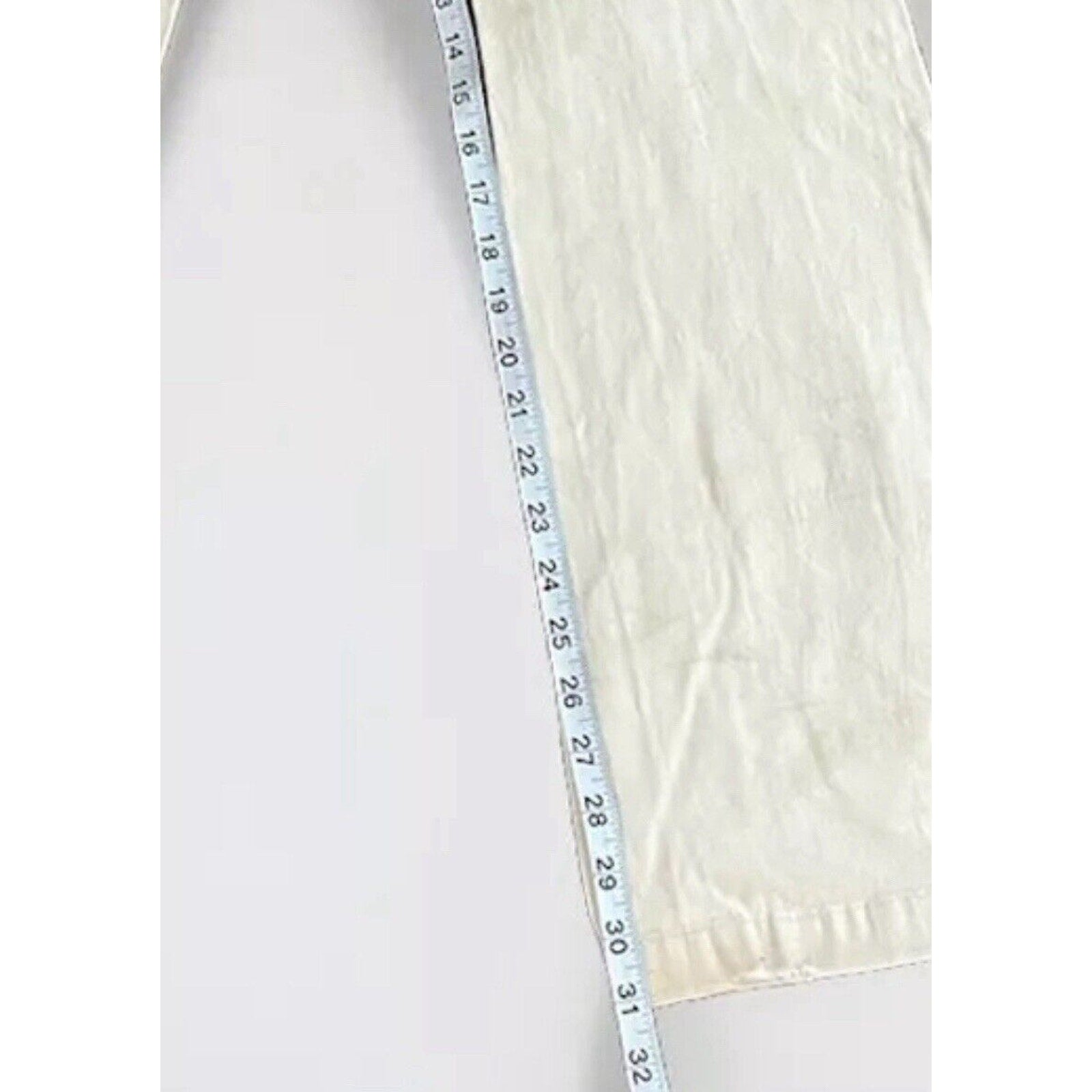 Arizona Women Tan Flat Front Medium Wash Bootcut Pants Size 3L