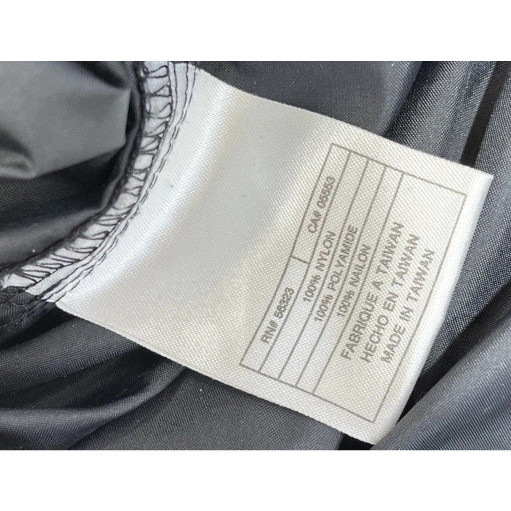 Nike Track Pants Mens XL Vintage Y2K Baggy Windbreaker Swoosh Nylon Lined Black