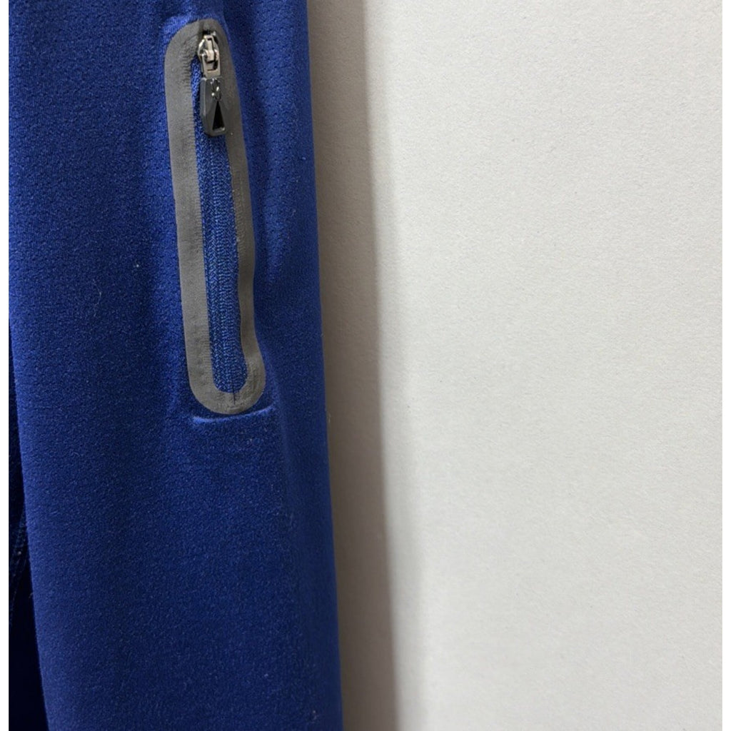 SPYDER Pro Web Active Top Adult Large Blue Pullover 1/4 Zip Activewear Running