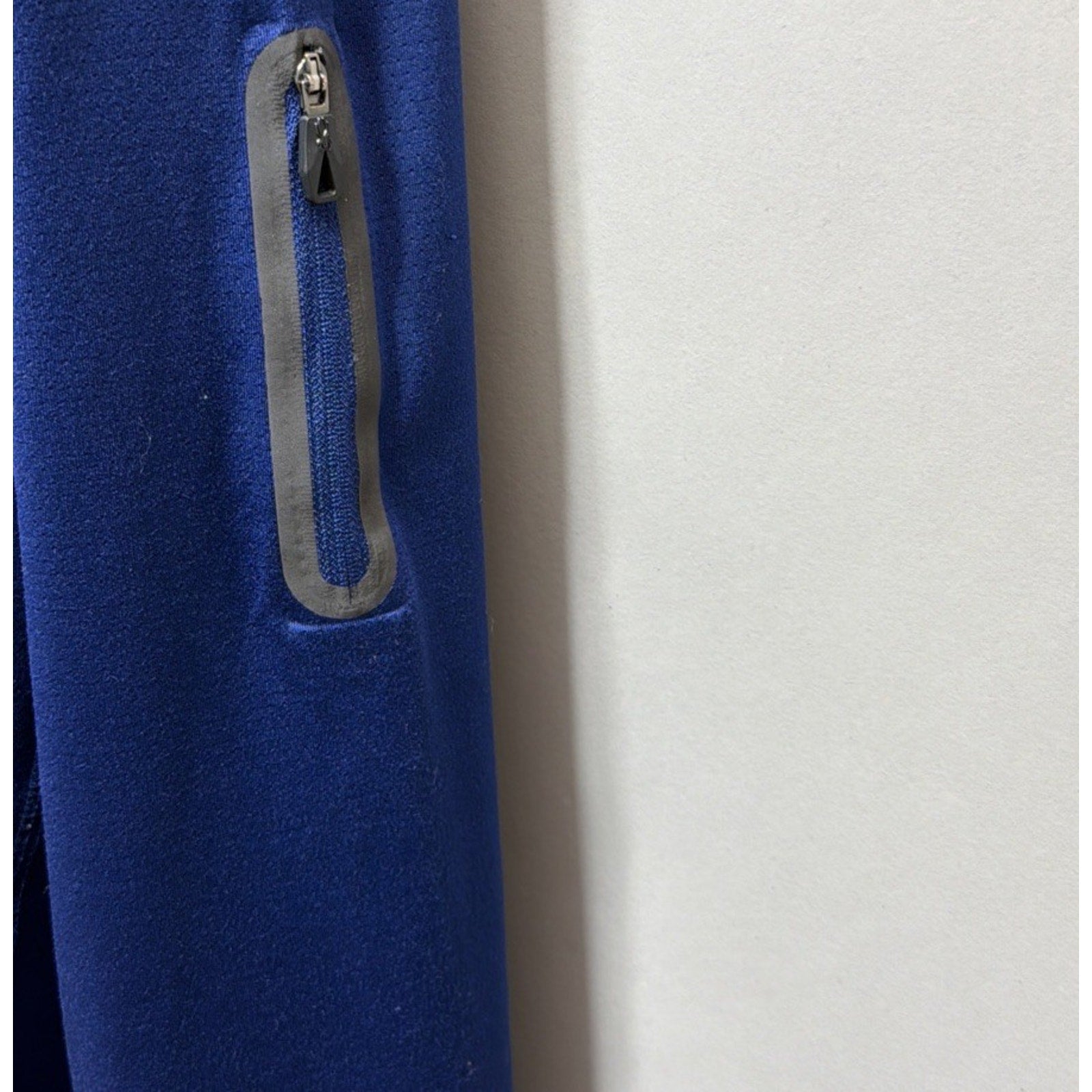 SPYDER Pro Web Active Top Adult Large Blue Pullover 1/4 Zip Activewear Running