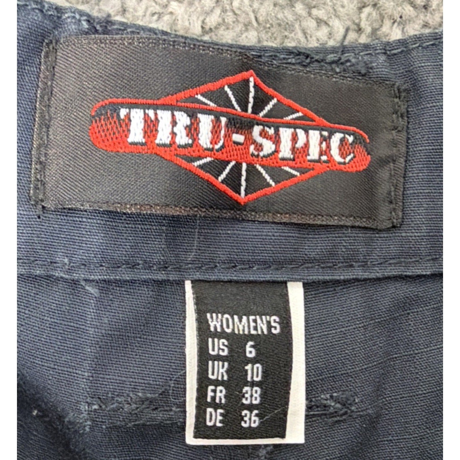 Tru-Spec Tactical Pants Size 6 Blue Cargo Uniform Womens Career Work 31x29