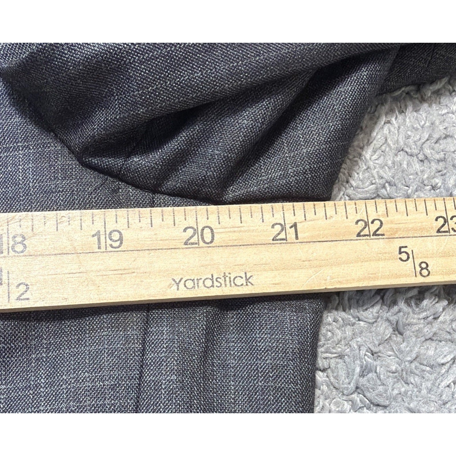 Bar iii Mens Slim Fit Sport Coat Gray Wrinkle Free Suit Jacket Blazer 40R NEW
