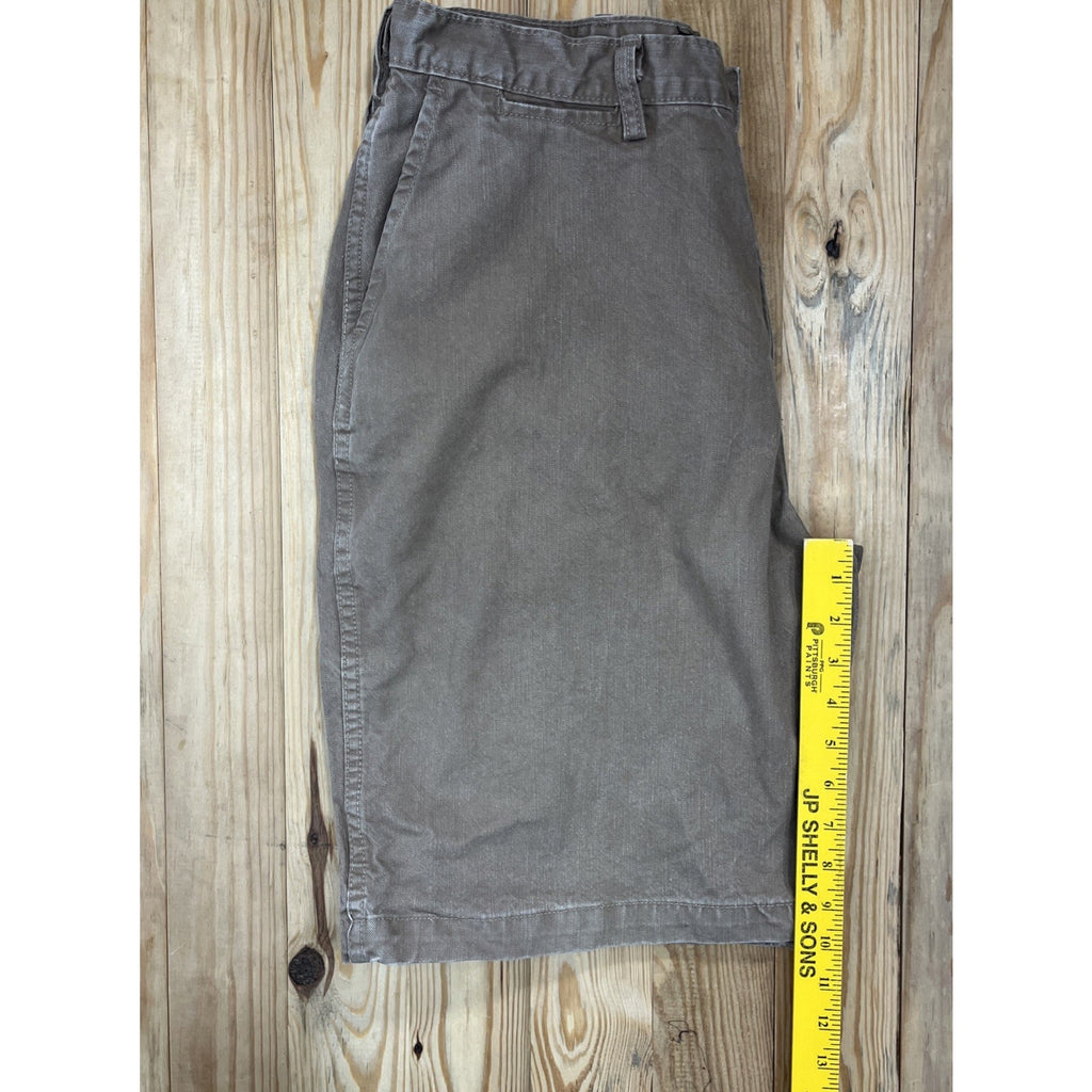 Vtg Triple X By Lucky Brand Army Model Utility Trouser Shorts Made In USA Sz 34