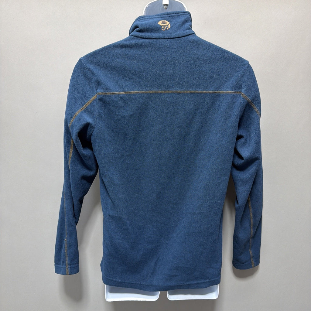 Mountain Hardwear Polartec Fleece Pullover 1/4 Zip Blue Mens Small