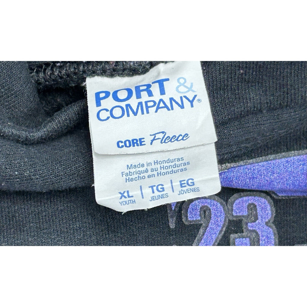 LeBron Basketball Youth XL Cotton Blend Long Sleeve Hoodie Sweatshirt Pockets.