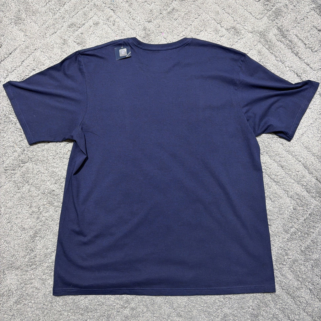 Dallas Cowboys Authentic T Shirt Mens 2XL Navy Blue Star Logo NFL Cotton NWT