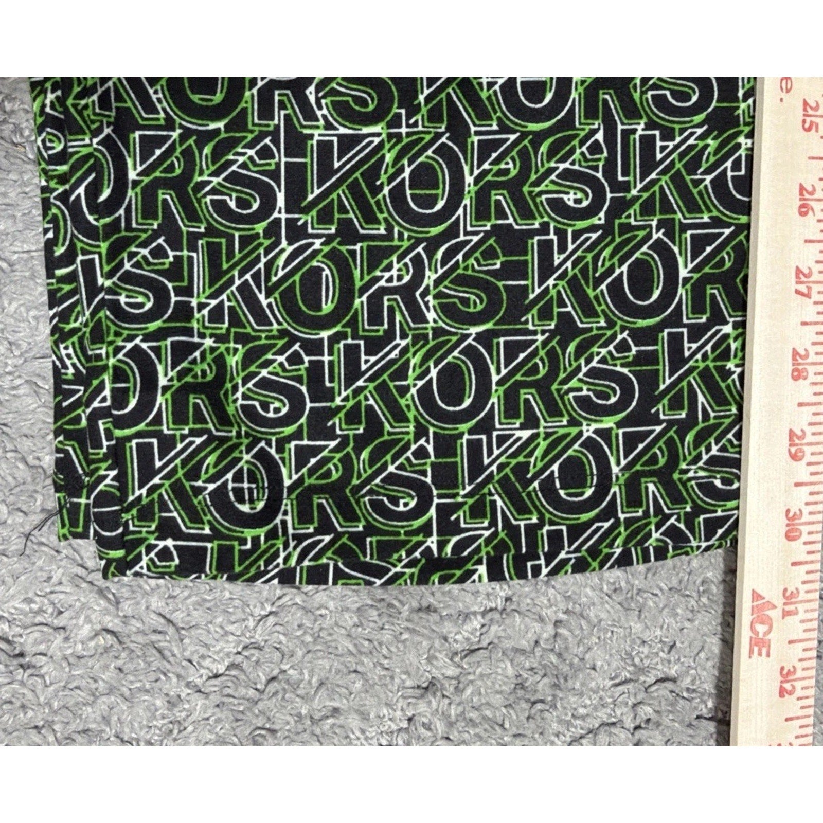 MICHAEL KORS All Over Print Black Green Loungewear Sleep Pants Men's M NWT