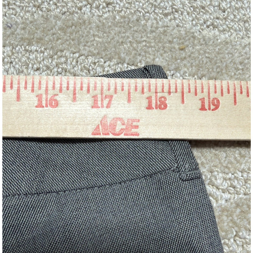 NWT Ryegrass Women Dress Pants Size 14 Gray Wide Leg High Rise
