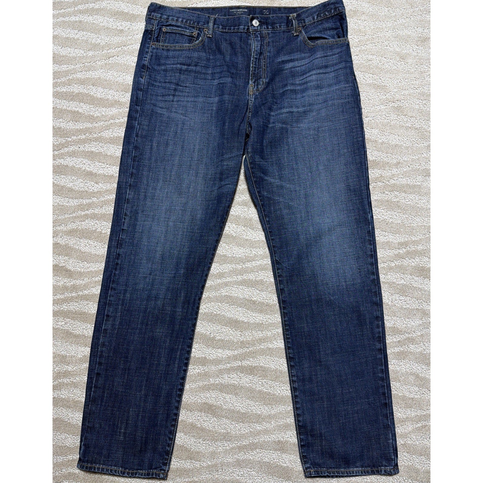 Lucky Brand 329 Classic Straight Dark Wash Jeans Men’s 40x34 Excellent
