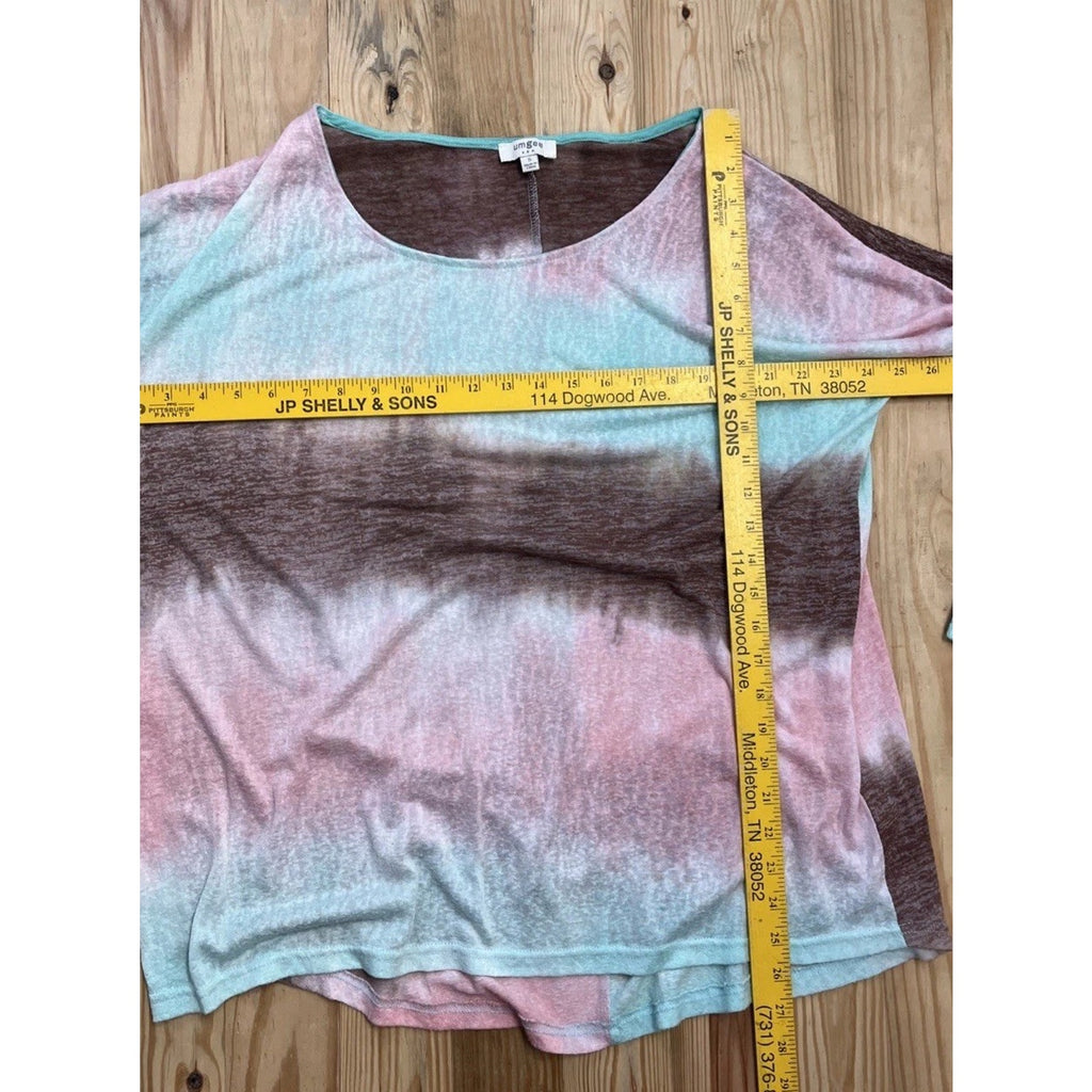 Umgee Women’s Tie Dye Shirt Top-Size S