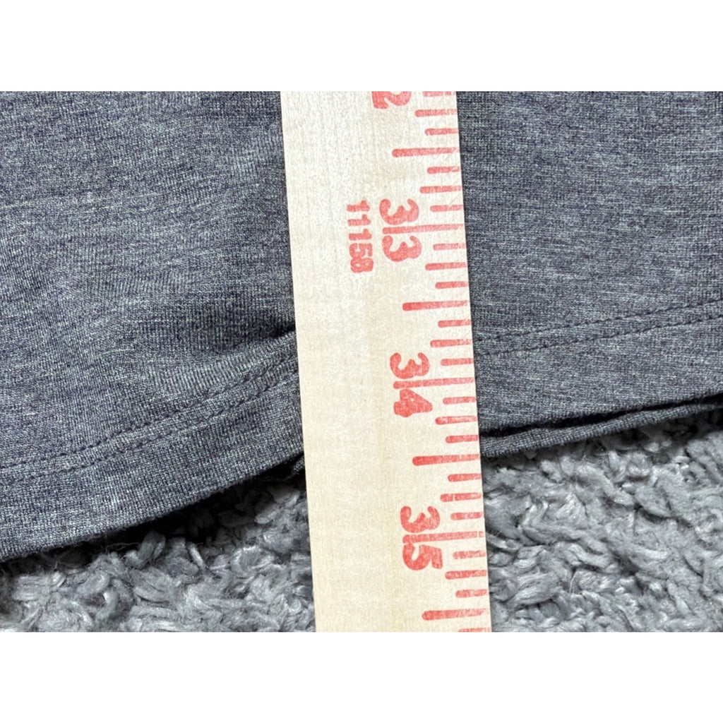 Mossimo Supply Co Gray Lace Up Dress Womens Medium Sleeveless Swing Casual New
