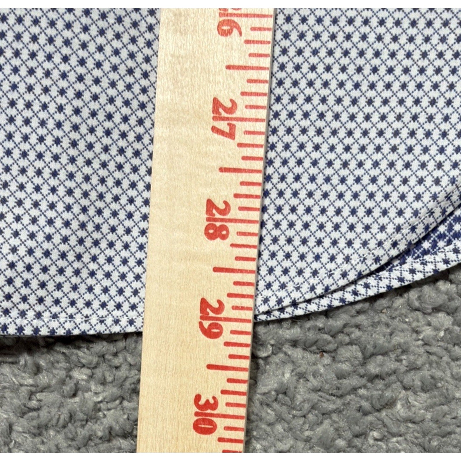 Ted Baker Endurance Shirt Mens 15 32/33 Button Down Long Sleeve Blue Plaid