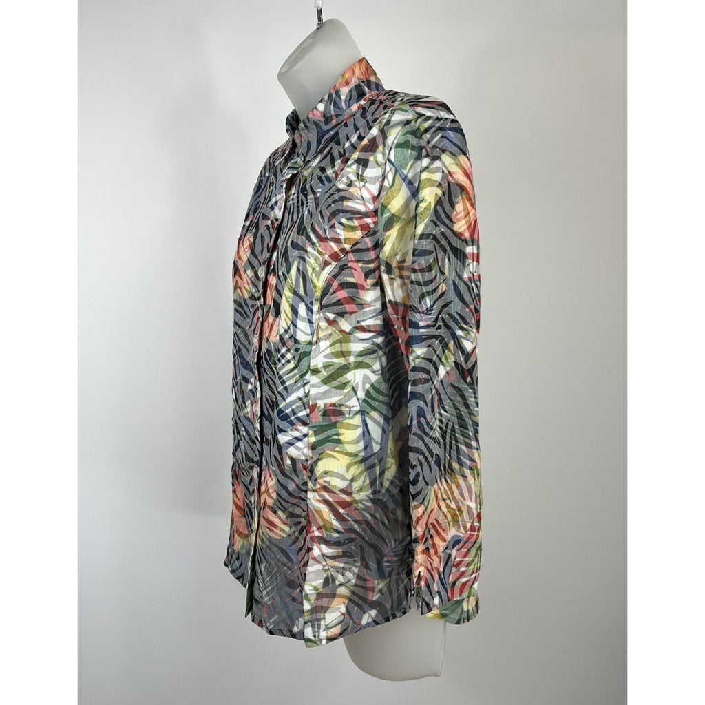 Drapers & Damon’s Button Up Shirt Multi Color Size PM Excellent Condition